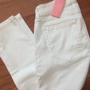 Cabi White Skinny Jean Size 0